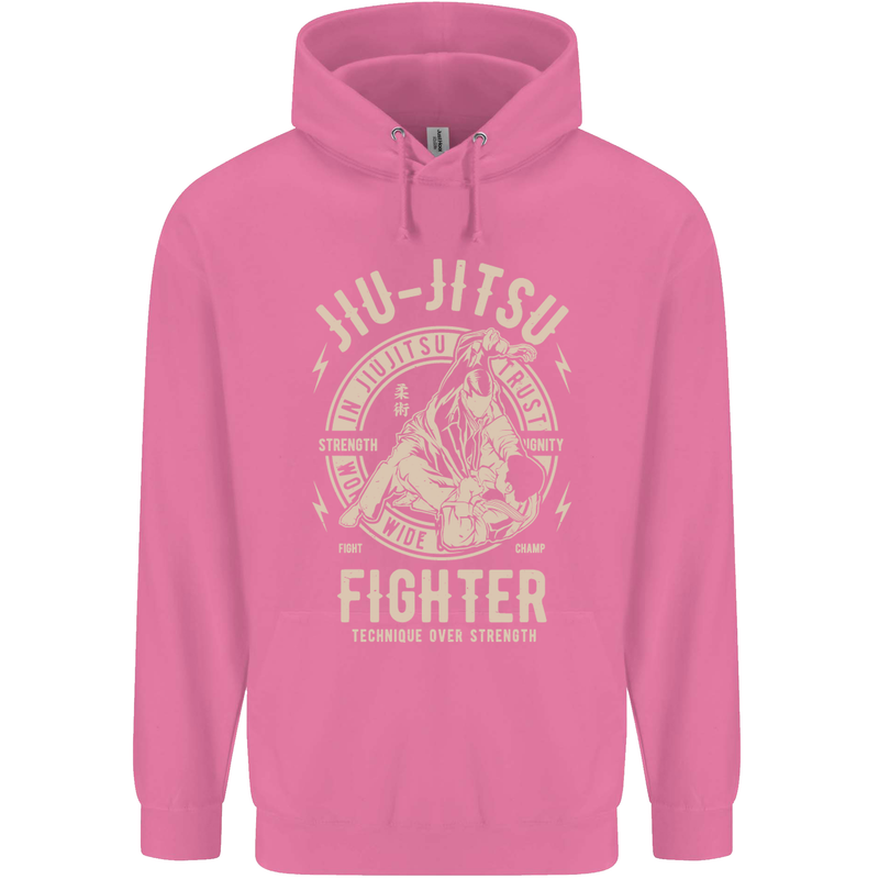 Jiu Jitsu Fighter Mixed Martial Arts MMA Childrens Kids Hoodie Azalea