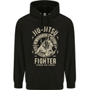 Jiu Jitsu Fighter Mixed Martial Arts MMA Childrens Kids Hoodie Black