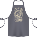 Jiu Jitsu Fighter Mixed Martial Arts MMA Cotton Apron 100% Organic Steel