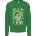 Jiu Jitsu Fighter Mixed Martial Arts MMA Kids Sweatshirt Jumper Irish Green