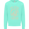 Jiu Jitsu Fighter Mixed Martial Arts MMA Kids Sweatshirt Jumper Peppermint