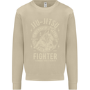 Jiu Jitsu Fighter Mixed Martial Arts MMA Mens Sweatshirt Jumper Sand