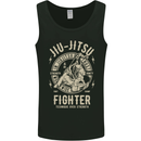 Jiu Jitsu Fighter Mixed Martial Arts MMA Mens Vest Tank Top Black