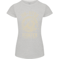 Jiu Jitsu Fighter Mixed Martial Arts MMA Womens Petite Cut T-Shirt Sports Grey
