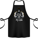 Jiu Jitsu Gorilla MMA Martial Arts Karate Cotton Apron 100% Organic Black