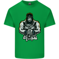 Jiu Jitsu Gorilla MMA Martial Arts Karate Mens Cotton T-Shirt Tee Top Irish Green