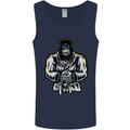 Jiu Jitsu Gorilla MMA Martial Arts Karate Mens Vest Tank Top Navy Blue