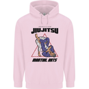 Jiu jitsu Word Cloud MMA Mixed Martial Arts Childrens Kids Hoodie Light Pink