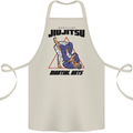 Jiu jitsu Word Cloud MMA Mixed Martial Arts Cotton Apron 100% Organic Natural