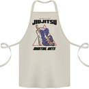 Jiu jitsu Word Cloud MMA Mixed Martial Arts Cotton Apron 100% Organic Natural