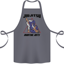 Jiu jitsu Word Cloud MMA Mixed Martial Arts Cotton Apron 100% Organic Steel
