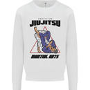 Jiu jitsu Word Cloud MMA Mixed Martial Arts Kids Sweatshirt Jumper White