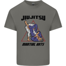 Jiu jitsu Word Cloud MMA Mixed Martial Arts Mens Cotton T-Shirt Tee Top Charcoal