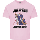 Jiu jitsu Word Cloud MMA Mixed Martial Arts Mens Cotton T-Shirt Tee Top Light Pink