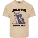 Jiu jitsu Word Cloud MMA Mixed Martial Arts Mens Cotton T-Shirt Tee Top Sand