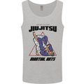 Jiu jitsu Word Cloud MMA Mixed Martial Arts Mens Vest Tank Top Sports Grey