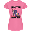 Jiu jitsu Word Cloud MMA Mixed Martial Arts Womens Petite Cut T-Shirt Azalea
