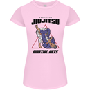 Jiu jitsu Word Cloud MMA Mixed Martial Arts Womens Petite Cut T-Shirt Light Pink
