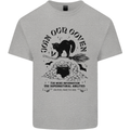 Join Our Coven Funny Halloween Cat Kids T-Shirt Childrens Sports Grey