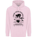 Join Our Coven Funny Halloween Cat Mens 80% Cotton Hoodie Light Pink