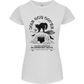 Join Our Coven Funny Halloween Cat Womens Petite Cut T-Shirt White