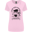 Join Our Coven Funny Halloween Cat Womens Wider Cut T-Shirt Light Pink