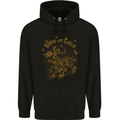Join Our Coven Funny Halloween Pumpkin Childrens Kids Hoodie Black