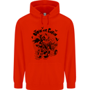 Join Our Coven Funny Halloween Pumpkin Childrens Kids Hoodie Bright Red