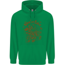 Join Our Coven Funny Halloween Pumpkin Childrens Kids Hoodie Irish Green