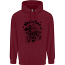Join Our Coven Funny Halloween Pumpkin Childrens Kids Hoodie Maroon