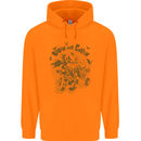 Join Our Coven Funny Halloween Pumpkin Childrens Kids Hoodie Orange