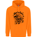 Join Our Coven Funny Halloween Pumpkin Childrens Kids Hoodie Orange