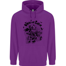 Join Our Coven Funny Halloween Pumpkin Childrens Kids Hoodie Purple