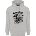 Join Our Coven Funny Halloween Pumpkin Childrens Kids Hoodie Sports Grey