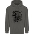 Join Our Coven Funny Halloween Pumpkin Childrens Kids Hoodie Storm Grey