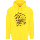 Join Our Coven Funny Halloween Pumpkin Childrens Kids Hoodie Yellow
