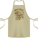 Join Our Coven Funny Halloween Pumpkin Cotton Apron 100% Organic Khaki