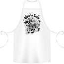 Join Our Coven Funny Halloween Pumpkin Cotton Apron 100% Organic White