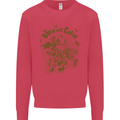 Join Our Coven Funny Halloween Pumpkin Kids Sweatshirt Jumper Heliconia