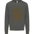 Join Our Coven Funny Halloween Pumpkin Kids Sweatshirt Jumper Storm Grey