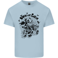 Join Our Coven Funny Halloween Pumpkin Kids T-Shirt Childrens Light Blue