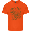 Join Our Coven Funny Halloween Pumpkin Kids T-Shirt Childrens Orange