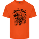 Join Our Coven Funny Halloween Pumpkin Kids T-Shirt Childrens Orange