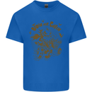 Join Our Coven Funny Halloween Pumpkin Kids T-Shirt Childrens Royal Blue