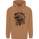 Join Our Coven Funny Halloween Pumpkin Mens 80% Cotton Hoodie Caramel Latte