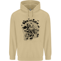 Join Our Coven Funny Halloween Pumpkin Mens 80% Cotton Hoodie Sand