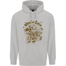 Join Our Coven Funny Halloween Pumpkin Mens 80% Cotton Hoodie Sports Grey