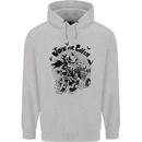 Join Our Coven Funny Halloween Pumpkin Mens 80% Cotton Hoodie Sports Grey