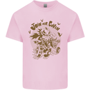 Join Our Coven Funny Halloween Pumpkin Mens Cotton T-Shirt Tee Top Light Pink