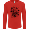 Join Our Coven Funny Halloween Pumpkin Mens Long Sleeve T-Shirt Red